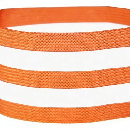 2 Pcs Reflective Pant Bands, High Visibility Elastic Leg Straps for Cycling, Night Running, Safety