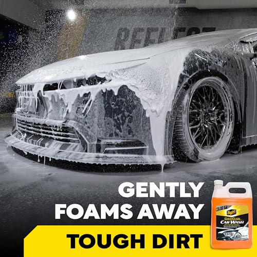 Meguiar's Gold Class Car Wash, Ultra-Rich Foam Car Wash Soap and Conditioner for Vehicle Cleaning, Paint Cleaner to Clean and Condition in One Easy Step, 1 Gallon - style: Car Wash