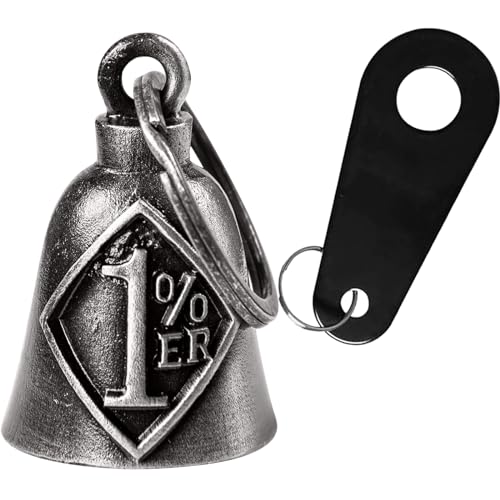 Dream Apparel Motorcycle Bell Guardian Angel Drive Away Gremlin, Biker Bell for Men Women Rider Riding, Good Luck Gift - style: 1% Er