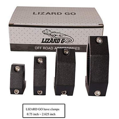 Tube Clamps - 4Pack,Cross Bar Clamp 1.125",1.25",1.5 inch,Roll Cage Clamp for Bar Diameter 1-1/8", 1-1/4",1-1/2" Mounting Bracket, Motorcycle Crash Bar Led pod Light Mount(28/32/38mm Clamp) - size: 1.125~1.5" Clamps