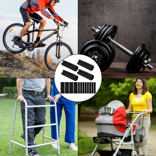 Handle Grips Buffer Tube Cover Foam Handlebar Grips Covers for Motorcycle Bicycle Exercise Tools Gym Home Garden Replacement (4Pcs 4.25 Inch)