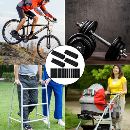 Handle Grips Buffer Tube Cover Foam Handlebar Grips Covers for Motorcycle Bicycle Exercise Tools Gym Home Garden Replacement (4Pcs 4.25 Inch)