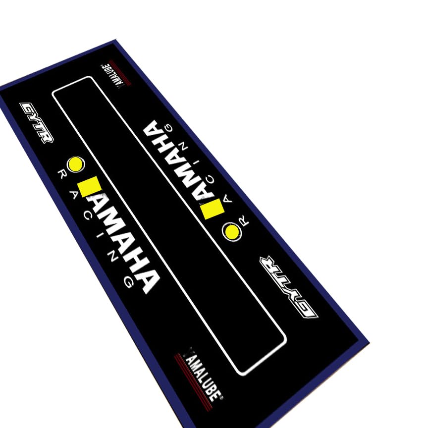 World’s Largest Motorcycle Garage Mat Collection for Yamaha Bikes – Heavy-Duty, Non-Slip, Oil & Water-Absorbe, Floor Protectors, Durable & Easy-to-Clean Mats for Yamaha R Series,MT Series (B0BW6B6X8C)