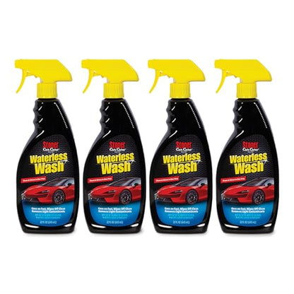 Stoner Car Care 92604-4PK Waterless Wash Car Detailing Spray – Safe, Scratch-Free Formula Quickly Cleans, Shines & Protects Cars, Trucks, Boats, Motorcycles, RVs & More – 22 Fl Oz, Pack of 4 - size: 22 Fl Oz (Pack of 4)