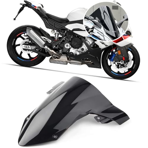 for S1000RR S1000 RR S 1000RR 2025 Windshield Visor Wind Deflector s1000 rr 2020-2025 Motorcycle Accessories (Black) - color: Black