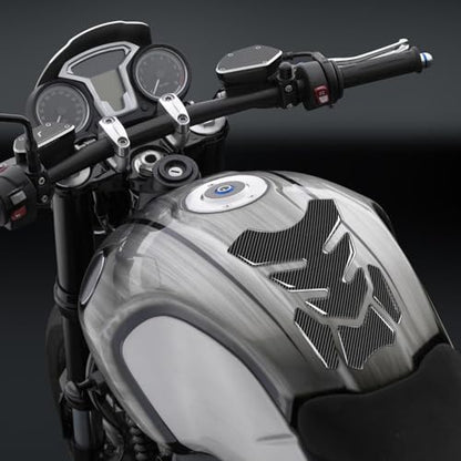 Universal 3D Motorcycle Tank Pad Gas Tank Protector For Ninja650 Z650 ZX6R ZX10R CBR600RR CBR1000RR R7 R6 R3 R1 GSXR600 GSXR750 GSXR1000R S1000RR S1000R MT-07 MT-09 VT250 VFR400 ect - size: A-Gas Tank Protectors