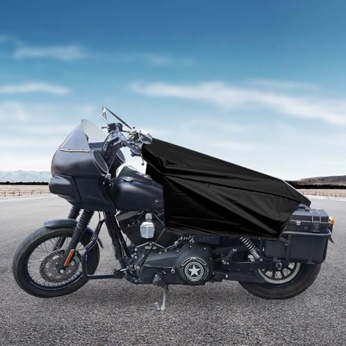 GARGOYLE BELLS Motorcycle Cover Seat Shade Cover Bike Covers Lightweight Half Covers Outdoor Sun Protection All Season Fits Various Motorcycle Models - Black, M - color: Black, size: M