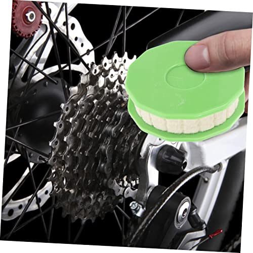 SUPVOX 2pcs Bike Chain Roller Oiler Tool Durable Lubricator for Mountain Road and City Bikes Easy to Use Chain Maintenance Supply Practical Cycling Gear