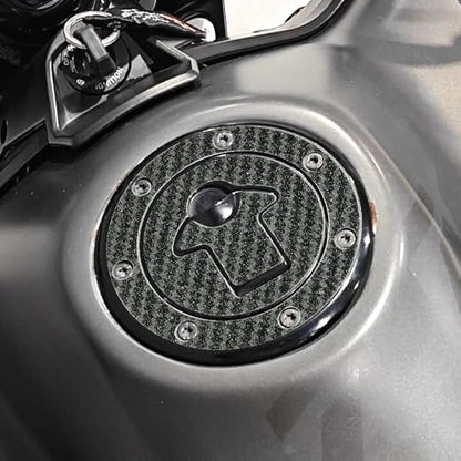 Motorcycle Carbon Tank Pad Protector Sticker Fuel Gas Oil Cap Decal, Anti-Scratch Oil Gas Tank Pad (ZX6E 6/7/9R ZXR400/750 ZZR250 ZRX1100) - color: Zx6e 6/7/9r Zxr400/750 Zzr250 Zrx1100