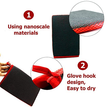 Ethos Quick Decon Mitt - Clay Mitt Car Wash Mitt, Clay Bar Tool for Auto Detailing and Polishing