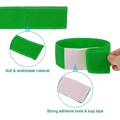 PATIKIL Boot Straps, 2 Pack Elastic Polyester Trousers Blouses Ankle Straps Pants Leg Bands with Hook and Loop for Hiking, Fishing, Hunting, 20", Green - color: Green, size: 20"