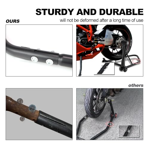Xitomer 53.4mm Pin Universal Motorcycle Stand Motorcycle Single Side Swingarm Rear Lift Single-Sided Swingarm Lift Stand Fit for R1200GS R1200GS ADVENTURE R1200R HP2 Sport