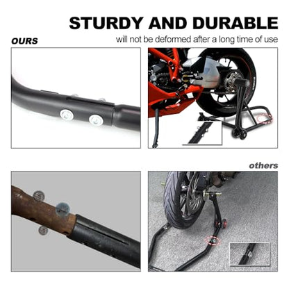 Xitomer 53.4mm Pin Universal Motorcycle Stand Motorcycle Single Side Swingarm Rear Lift Single-Sided Swingarm Lift Stand Fit for R1200GS R1200GS ADVENTURE R1200R HP2 Sport