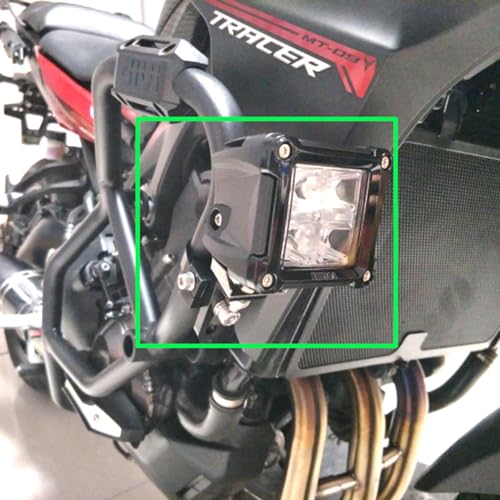 Motorcycle Spotlight Mount Brackets, Motorbike Tube Clamp Turn Signal Mounting Clamp Fog Light Holder for 1.5"-2.36" ATV UTV Roll Bar (2 Pcs)