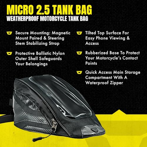 cortech Micro 2.5 Motorcycle Tank Bag