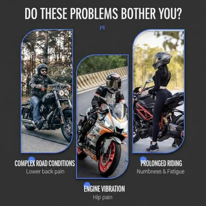 Motorcycle Seat Cushion for CBR 1000RR CBR1000RR CBR 1000 RR, Motorcycle Seat Pad with 3D Gel Cushion, Shock Absorbing Anti-Slip Breathable Moto Accessories