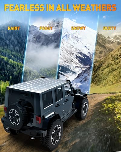 NAOEVO 7 Inch LED Light Bar, 720W 72,000LM Offroad Fog/Driving Lights LED Tractor Lights with Spot Flood Combo Beam, Waterproof LED Work Lights for Truck Boat ATV UTV, 6 Pcs (White) - size: 6 Pcs
