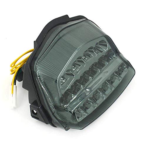MZS Motorcycle Tail Light LED Integrated Turn Signal Blinker Smoke Compatible with CBR1000RR CBR 1000RR FIREBLADE 2008-2016 - size: CBR1000RR