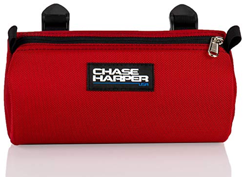 Chase Harper USA 105000 Ruckus Barrel Bag - Highly Durable Industrial Grade Ballistic Nylon Exterior with Strong Thermoplastic Insert Full Length Zippered Opening - Red - color: Red.