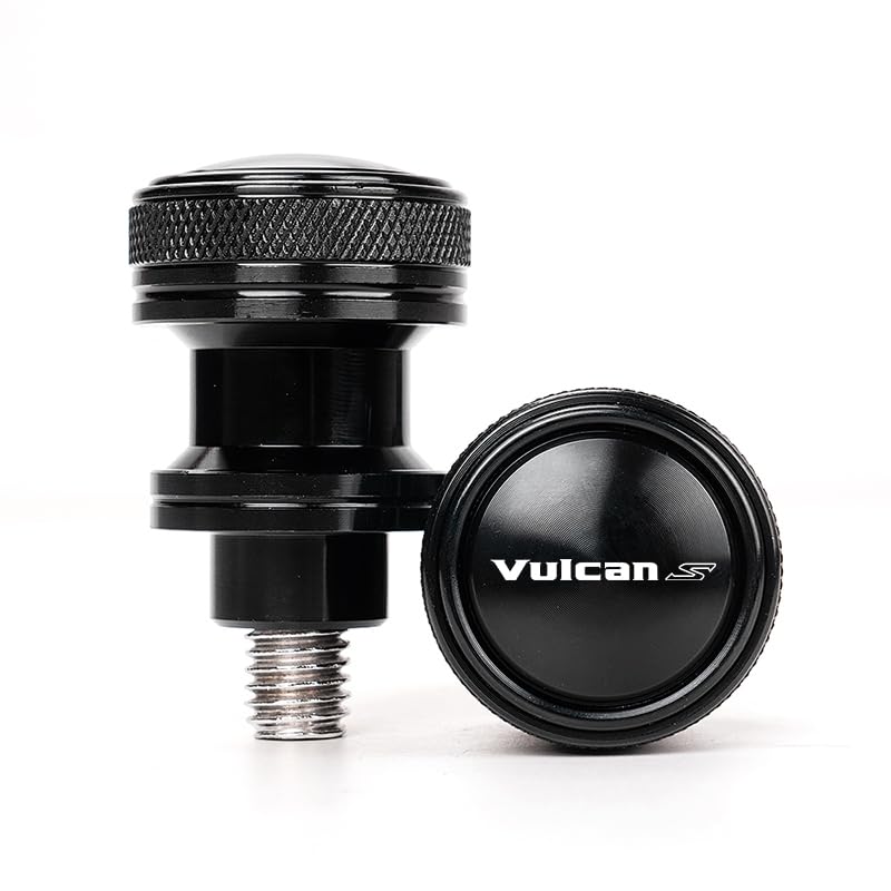 Fit for KAWASAKI Vulcan S 650 VN650 2015-2023 2024 2025 2026 Motorcycle Accessories M10 Swingarm Spools Slider Stand Screws (Black) - color: Black