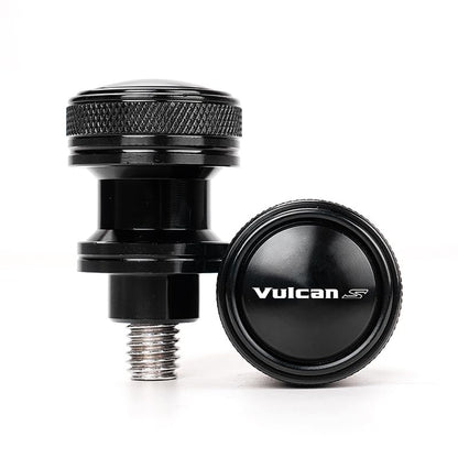 Fit for KAWASAKI Vulcan S 650 VN650 2015-2023 2024 2025 2026 Motorcycle Accessories M10 Swingarm Spools Slider Stand Screws (Black) - color: Black