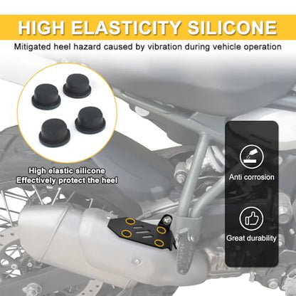 Motorcycle Passenger Foot Peg Pedals Fit for Royal Enfield Himalayan 450 2024 Pillion Footrest Foot Rests Larger Foot Pedals
