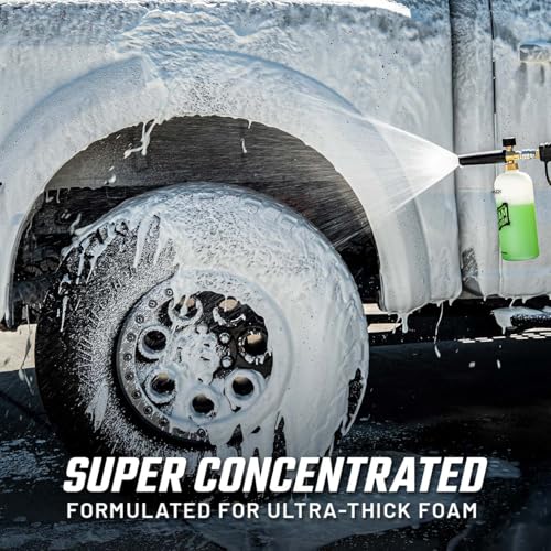 Slick Products Total Off-Road Wash Super Concentrate – Thick Foaming Car Wash Soap with Hybrid-Ceramic Formula for Dirt Bikes ATV UTV Trucks Jeeps and More – Foam Cannon Ready – 64 oz