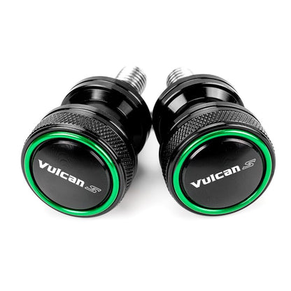 Fit for KAWASAKI Vulcan S 650 VN650 2015-2023 2024 2025 2026 Motorcycle Accessories M10 Swingarm Spools Slider Stand Screws (Green) - color: Green