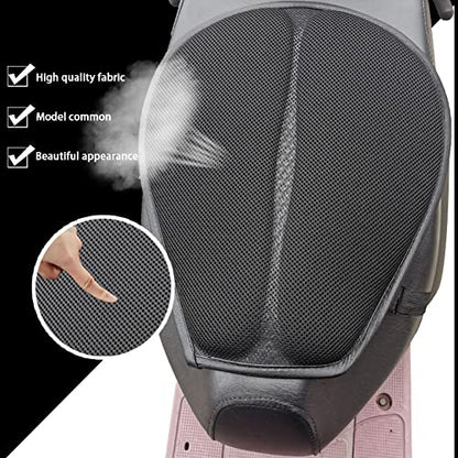 Motorcycle Seat Cushion,Shock Absorption Motorcycle Seat Pad Breathable Seat Mat Motorbike Pressure Relief Cushion Motorcycle Accessories,37.5cmx35cm