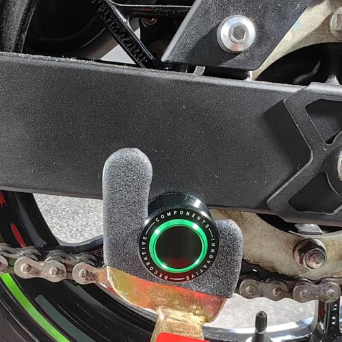 8MM Swingarm Spools Fit For NINJA ZX-6R - 2023 2024 2025 Rear Frame Stand NINJA ZX 6R Swingarm Spools Frame Sliders 2023 ZX6R Accessory 2024 ZX6R Accessories 2025 ZX-6R Spool GN - color: green