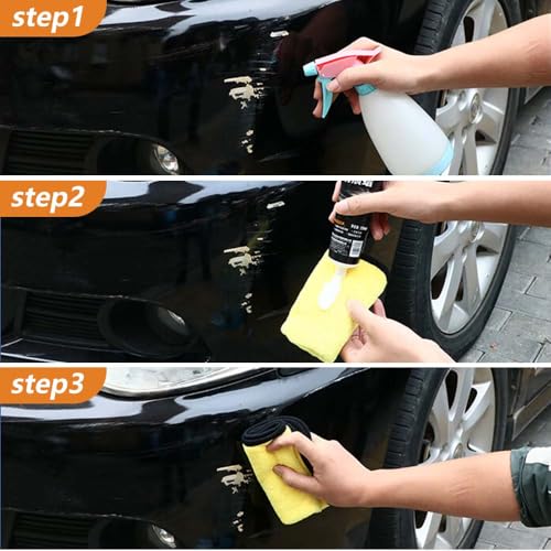 2026 New Upgrade Car Scratch Removal Wax, Scratch Remover for Vehicles with Wipe and Sponge, Car Polishing Wax Scratchs Remover, Cars Paint Scratchs Repair Kit for Deep Scratches (1 Set) - color: 1 Set