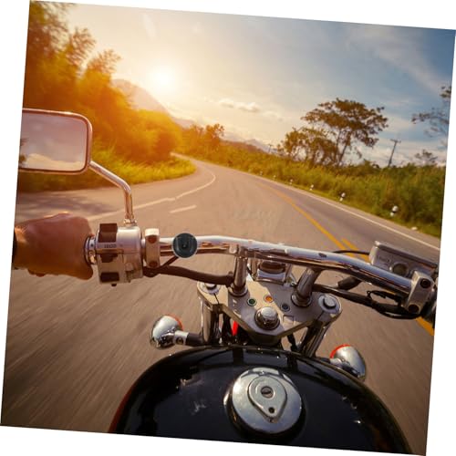 Yardwe Motorbike Microphone Clip Holder Mount for Handheld Radio Easy Installation Mic Hook for Motorcycle Communication Compatible Various Models