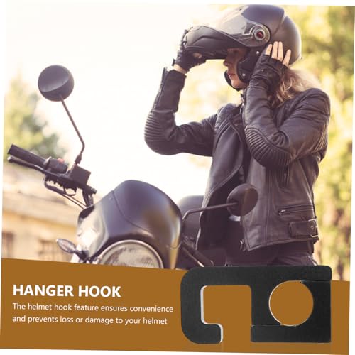 Heavy Duty Motorcycle Handlebar Hook for Helmet and Gear Metal Hanger for Motorcycles Mopeds and Electric Bikes for Outdoor Riding and Storage