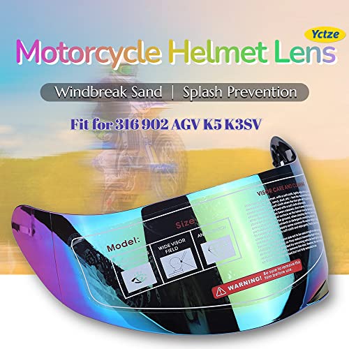 fo AGV K5 K3SV visor Yctze agv k5 lens,agv k5 s,agv k5 s Helmet Shield Anti Fog Film Visor Lens Motorcycle Protector Sheets Scratch Protection Face, Motorcycle Helmet Visor Lens Windshield
