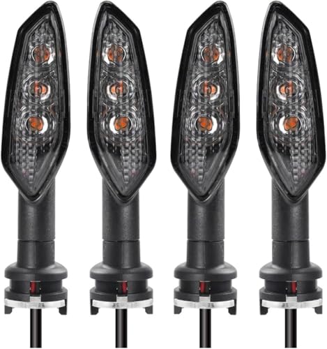 Motorcycle Turn Signal Light For Yamaha MT-09 2014-2023 Motorbike Turning Indicators Flasher Indicator Lamp - color: Smoke Two pair