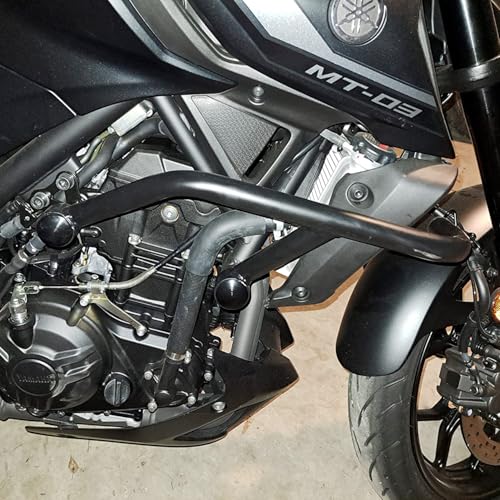 Motorcycle Highway Crash Bars Engine Guard Bumper Fit for MT03 MT-03 2016-2024 Body Frame Falling Protector Freeway Crashbar