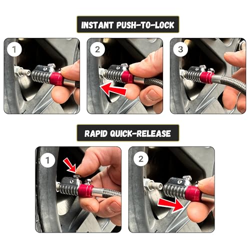 JACO ElitePro-X Tire Pressure Gauge with Lightning Chuck (60 PSI) - size: 60 PSI