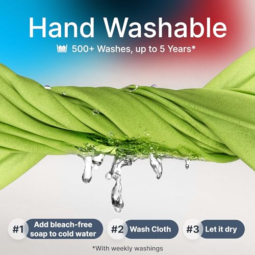 Koala Lens Cleaning Cloth | Japanese Microfiber | Glasses Cleaning Cloths | Eyeglass Lens Cleaner | Eyeglasses, Camera, VR/AR Headset, and Screen Cleaner | Black & Green (Pack of 6) - color: Black / Green, size: 6 Pack