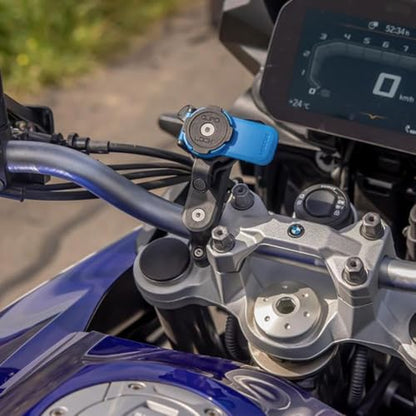 Quad Lock Handlebar Motorcycle Phone Mount Kit with Vibration Dampener and MAG Universal Adaptor - size: Handlebar Mount