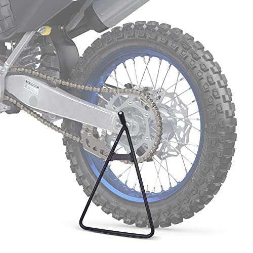 AnXin Dirt Bike Triangle Stand Motorcycle Stand Kickstand Universal for 80-500cc Supermoto Motocross Enduro Pit Bike - Black - size: triangle stand