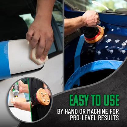 Chemical Guys Insynchro Scratch & Swirl Remover - One Step Compound & Polish for Paint Correction - Removes Fine Scratches, Swirls & Oxidation from Cars, Trucks, SUVs, Motorcycles & More, 16 oz - style: 16 Fl Oz