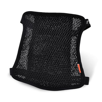 Motorcycle Seat Cushion Air Cooling 3D Mesh Motorcycle Seat Pad,Butt Protector Pads,Motorcycle Cool Seat Cover,Breathable Motorcycle Seat Cover,Size M - size: 26 x 27cm