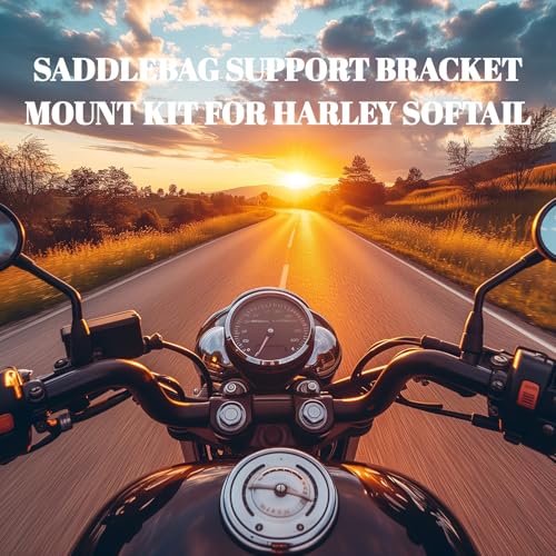 Saddlebag Support Bracket Mount Kit for Harley Softail Standard 2020-2025 / Slim 2018-2021 / Street Bob 2018-2025 - color: Softail 2018-2025