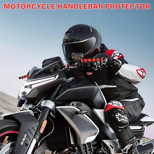 2Pcs Universal Motorcycle Brake Lever Cover Handle Silicone Sleeve Motorbike Bicycle Handles Grips Protection Accessories - color: red