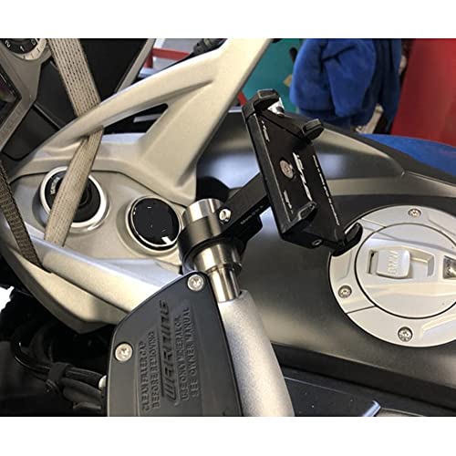 Motorcycle GPS Mount Bracket Replacement for K1600GT K1600GTL K1600B R1200RT R1250RT 2014 2015 2016 2017 2018 2019 2020, Universal Mobile Phone Stand Extension Rod Navigation Holder, 1 Pair