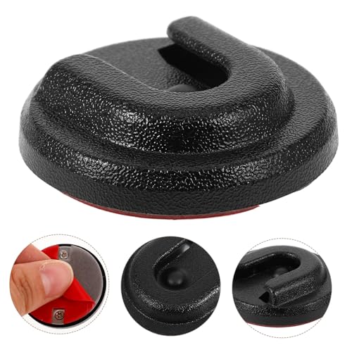TOYANDONA Hand Microphone Holder Clip for Motorbike Radio Lightweight Mic Hook Easy Installation Compatible Microphones Plastic Mounting
