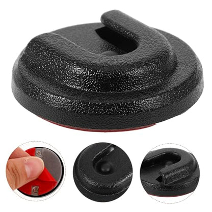 TOYANDONA Hand Microphone Holder Clip for Motorbike Radio Lightweight Mic Hook Easy Installation Compatible Microphones Plastic Mounting