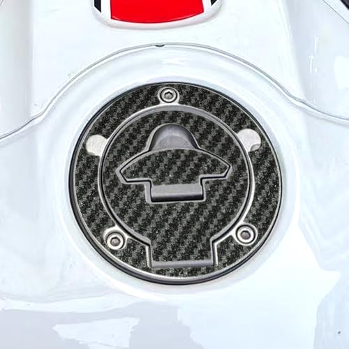 Motorcycle Carbon Tank Pad Protector Sticker Fuel Gas Oil Cap Decal, Anti-Scratch Oil Gas Tank Pad (YZF-R125/15/25/3 MT-03/25 M-s1az150) - color: Yzf-r125/15/25/3 Mt-03/25 M-s1az150