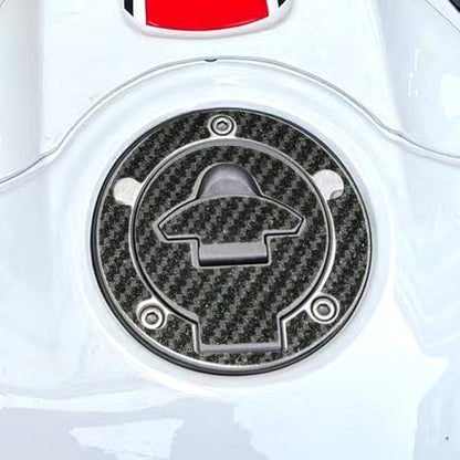 Motorcycle Carbon Tank Pad Protector Sticker Fuel Gas Oil Cap Decal, Anti-Scratch Oil Gas Tank Pad (YZF-R125/15/25/3 MT-03/25 M-s1az150) - color: Yzf-r125/15/25/3 Mt-03/25 M-s1az150