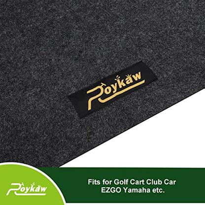 Roykaw Garage Floor Mat and Mechanic Pad, Motorcycle Parking Mat, Protect Floor from Spills, Drips, Splashes and Stains, Oil Absorbent/Cut to Size/Waterproof/Non Slip Design - 9.18 ft. x 4.92 ft. - size: 9.18x 4.92 Feet